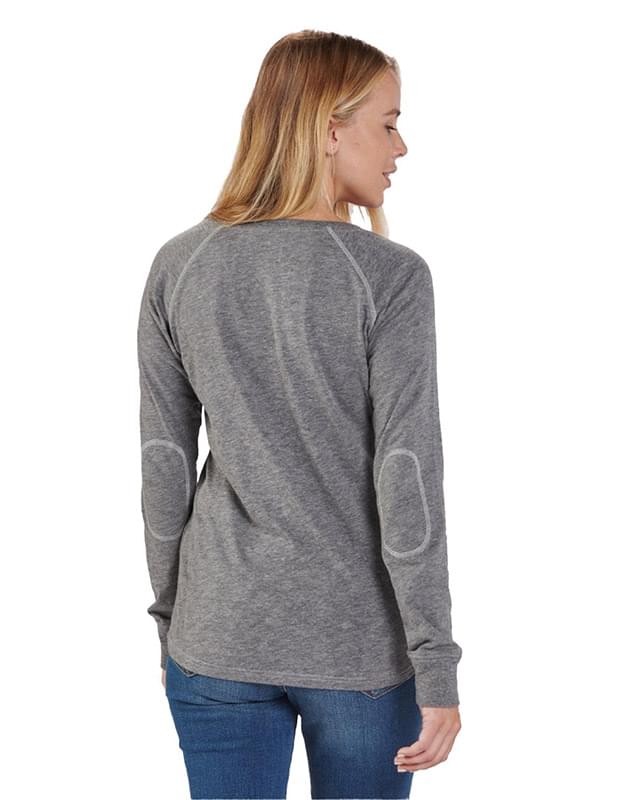 Ladies' Payton Preppy Patch Long-Sleeve T-Shirt