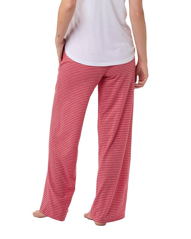 Ladies' Evelyn Stripe Wide Leg Pant