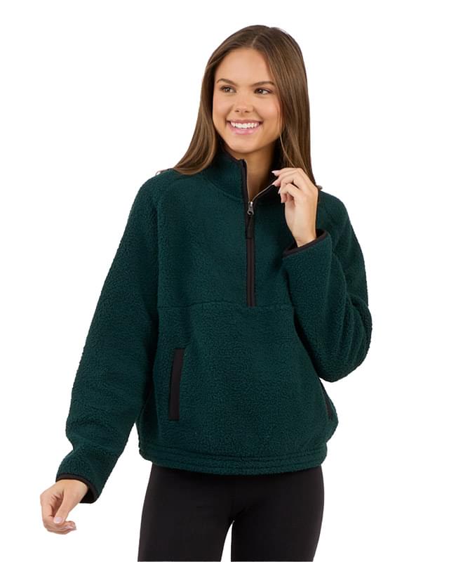 Ladies' Everest Pile Fleece Half-Zip Pullover