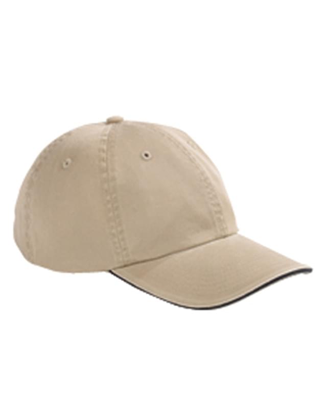Washed Twill Sandwich Cap
