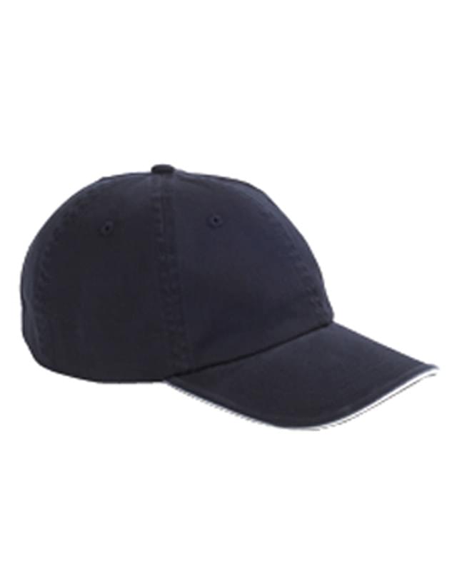 Washed Twill Sandwich Cap