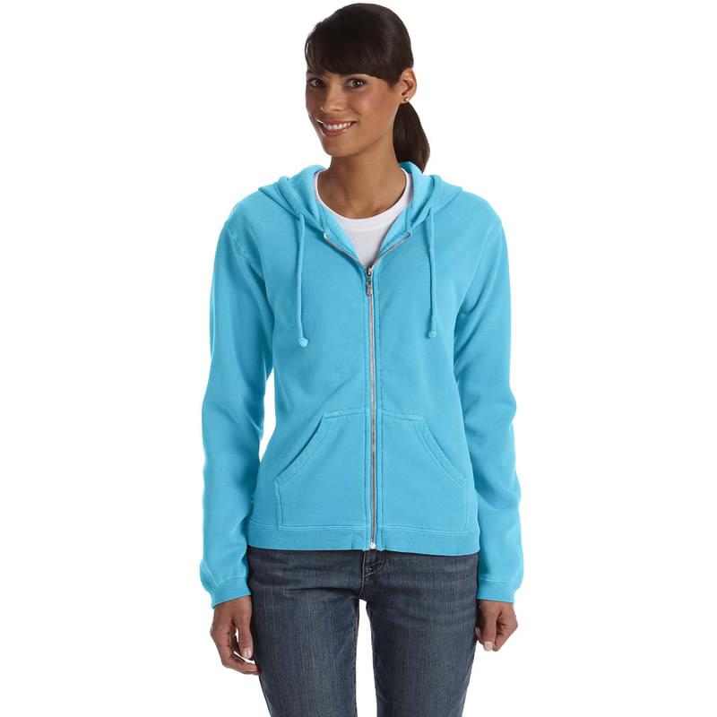 Ladies' Full-Zip Hooded Sweatshirt
