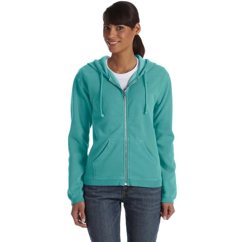 Ladies' Full-Zip Hooded Sweatshirt