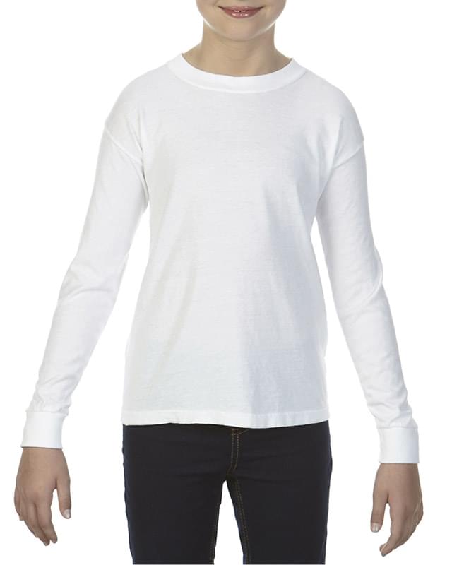 Youth Garment-Dyed Long-Sleeve T-Shirt