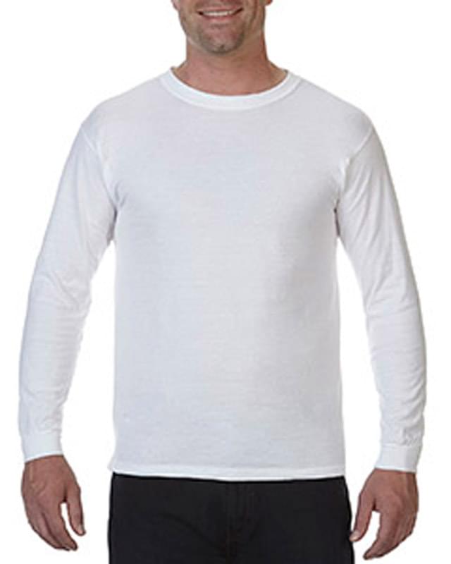 5.5 oz. Ringspun Garment-Dyed Long-Sleeve T-Shirt