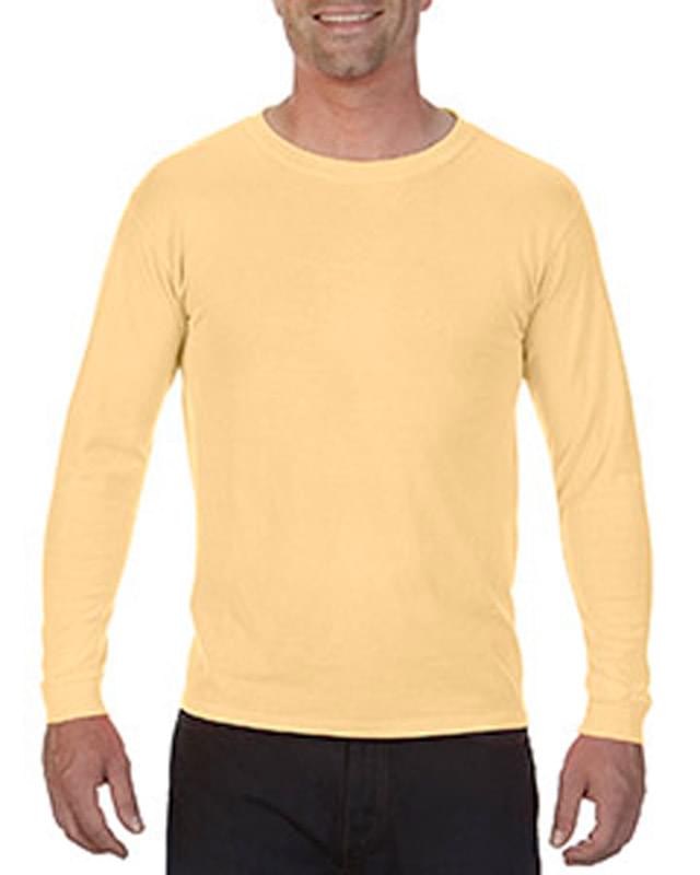 5.5 oz. Ringspun Garment-Dyed Long-Sleeve T-Shirt