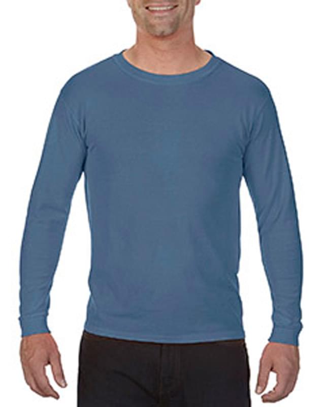 5.5 oz. Ringspun Garment-Dyed Long-Sleeve T-Shirt