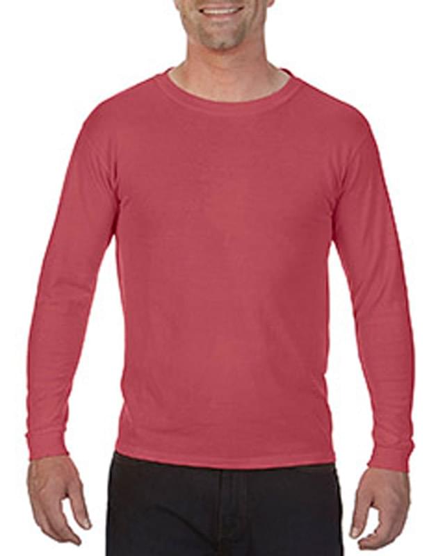 5.5 oz. Ringspun Garment-Dyed Long-Sleeve T-Shirt