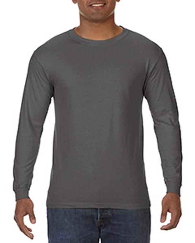 5.5 oz. Ringspun Garment-Dyed Long-Sleeve T-Shirt