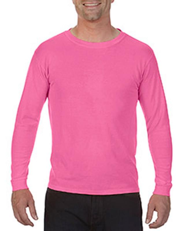 5.5 oz. Ringspun Garment-Dyed Long-Sleeve T-Shirt
