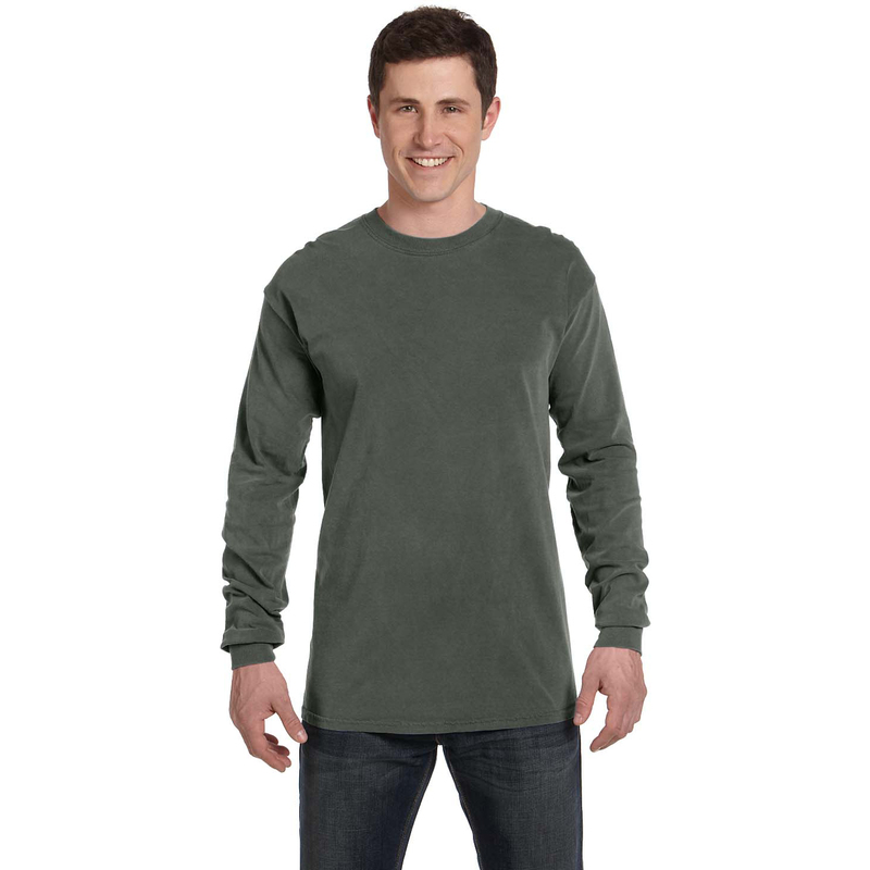 Ringspun Garment-Dyed Long-Sleeve T-Shirt