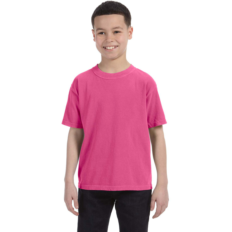 Youth 5.4 oz. Ringspun Garment-Dyed T-Shirt