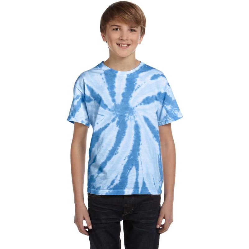 Youth 5.4 oz., 100% Cotton Twist Tie-Dyed T-Shirt