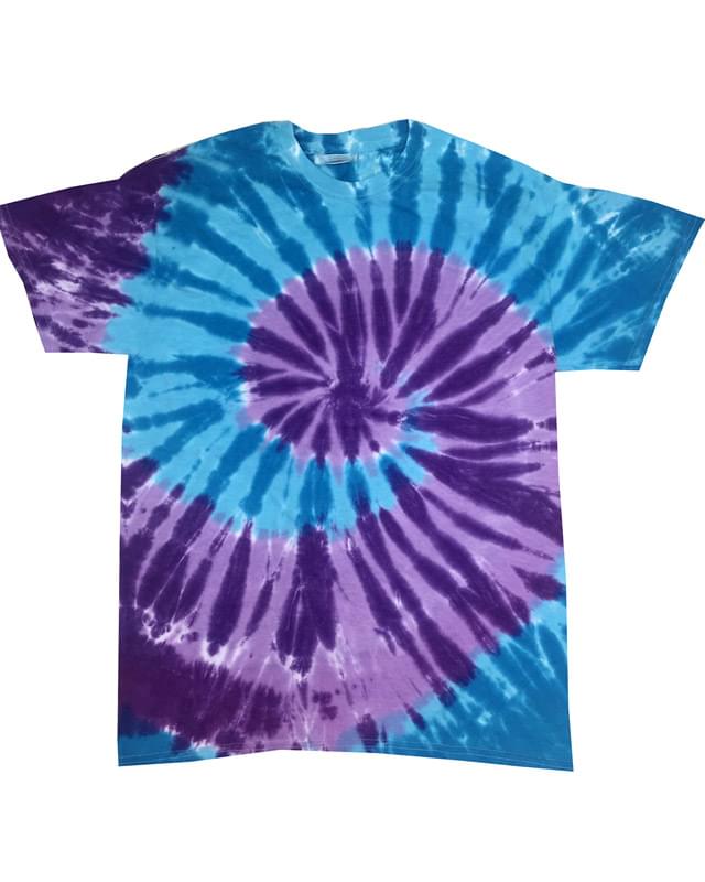 Adult 5.4 oz., 100% Cotton Islands Tie-Dyed T-Shirt