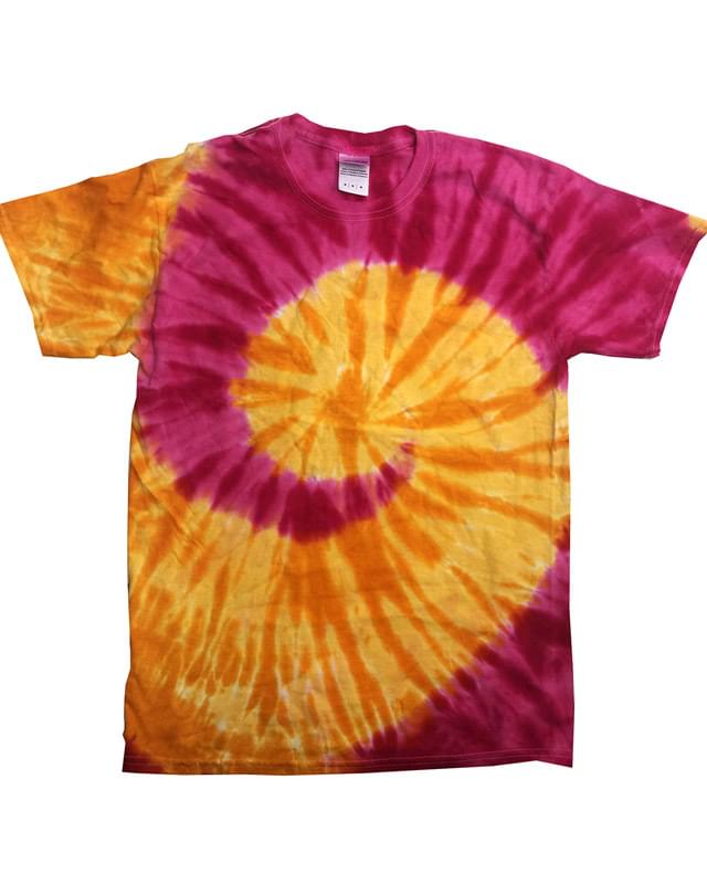 Adult 5.4 oz., 100% Cotton Islands Tie-Dyed T-Shirt