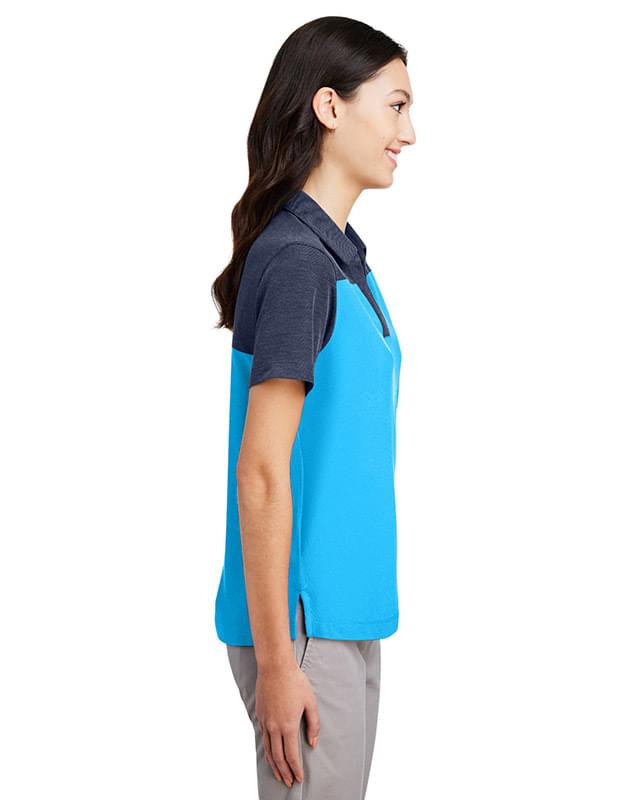 Ladies' Fusion ChromaSoft Colorblock Polo