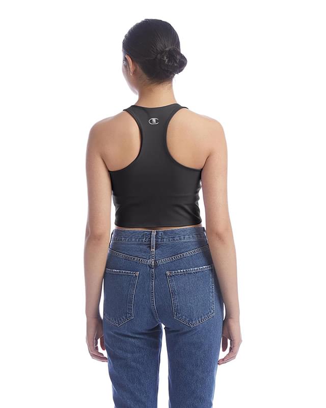 Ladies' Fitted Cropped Tank