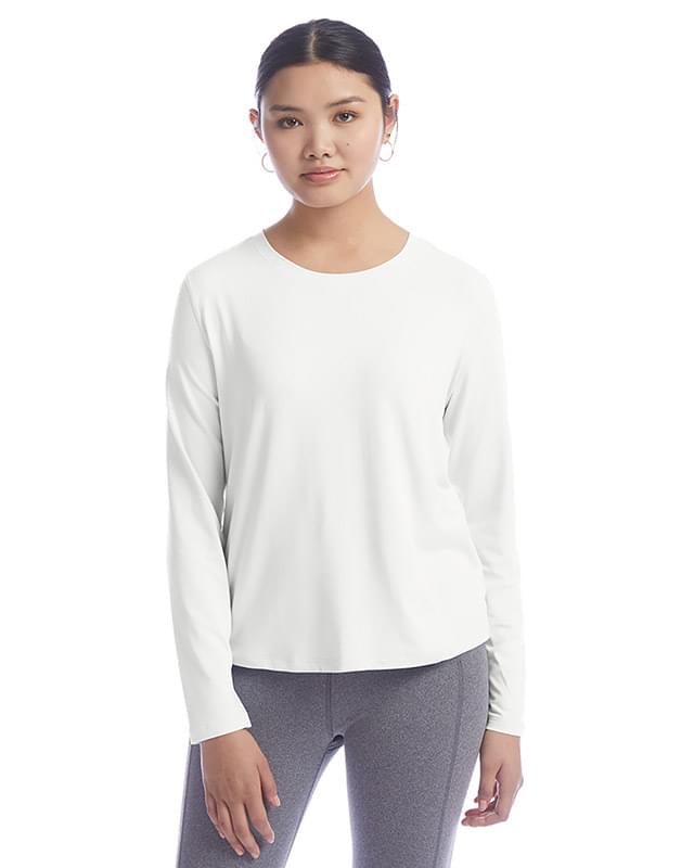 Ladies' Cutout Long Sleeve T-Shirt