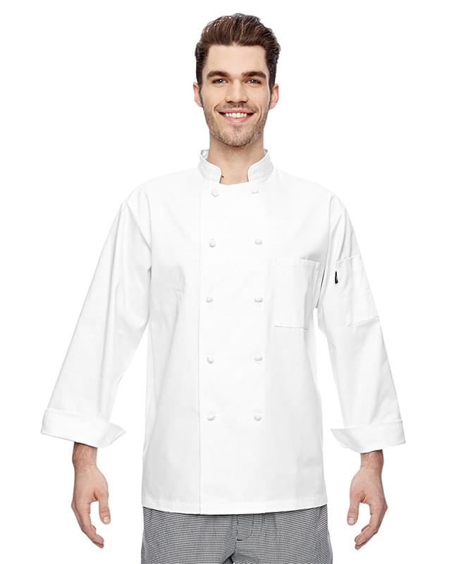 7 oz. Cloth Knot Button Chef Coat