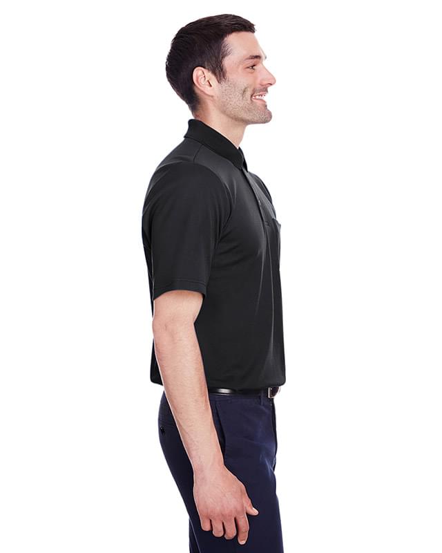 Men's CrownLux Performance Plaited Polo with Pocket