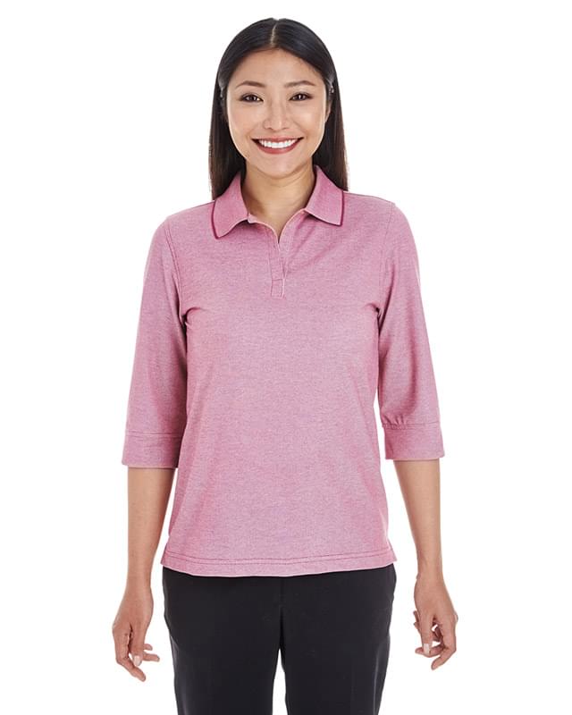 Ladies' Pima-Tech Oxford Piqu Polo