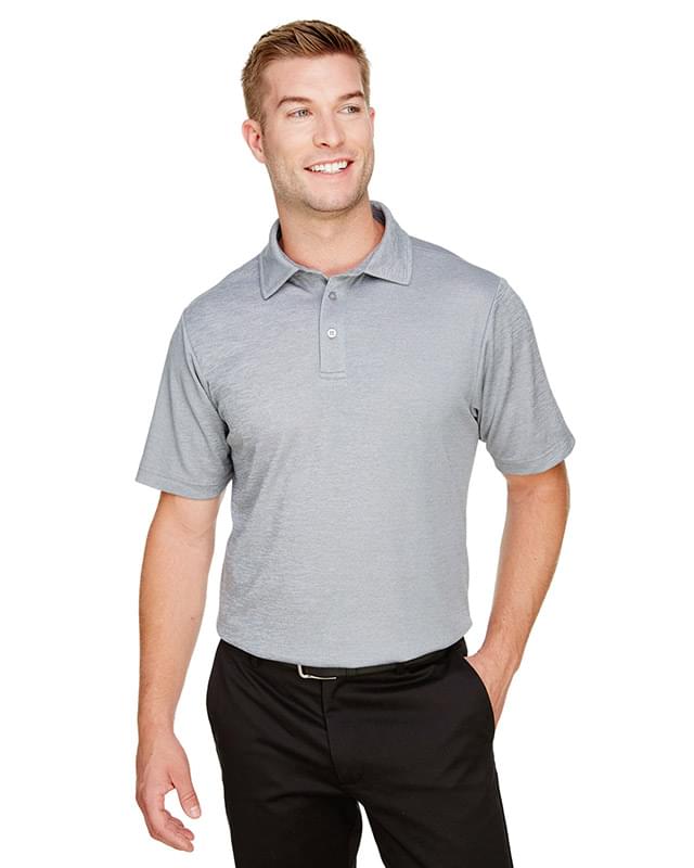 CrownLux Performance? Men's Address Melange Polo