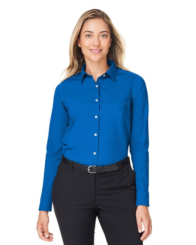 CrownLux Performance? Ladies' Spencer Poplin Shirt