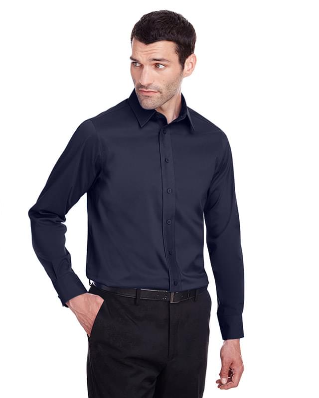 Men's Crown Collection Stretch Broadcloth Slim Fit Woven Shirt