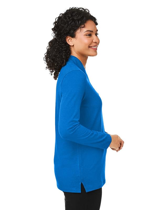 Ladies' Raleigh Shawl Collar Knit Top