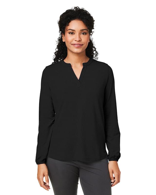 Ladies' Raleigh Half-Placket Knit Top