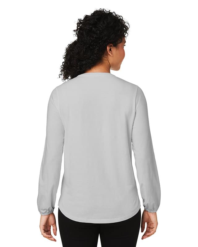 Ladies' Raleigh Half-Placket Knit Top