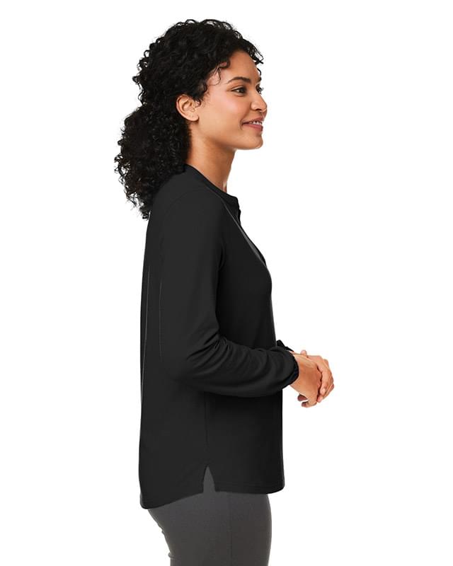 Ladies' Raleigh Half-Placket Knit Top