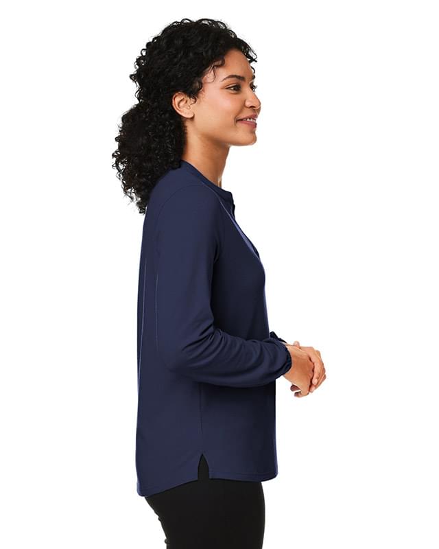 Ladies' Raleigh Half-Placket Knit Top