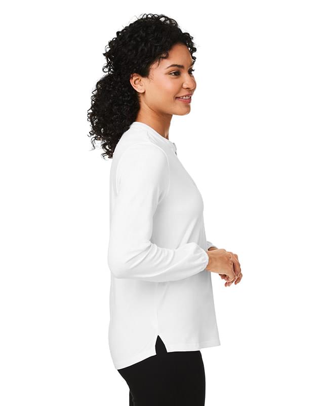 Ladies' Raleigh Half-Placket Knit Top