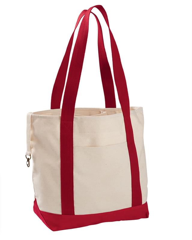 12 oz. Organic Cotton Canvas Boat Tote Bag