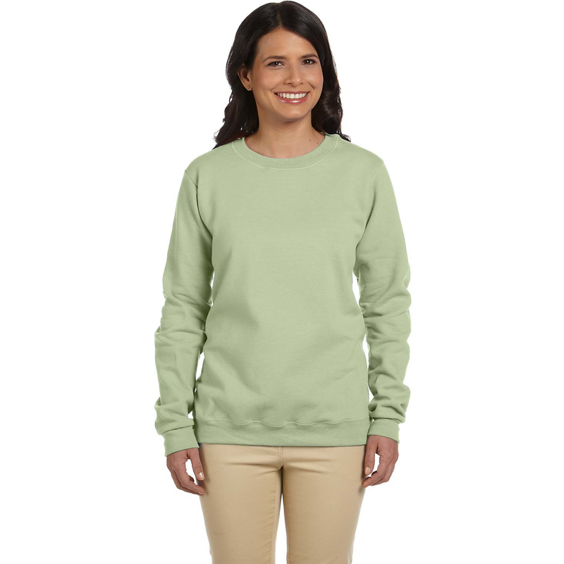 Heavy Blend? Ladies' 8 oz., 50/50 Fleece Crew