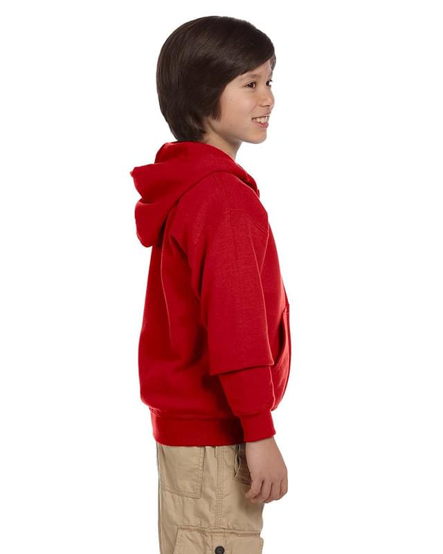 Youth Heavy Blend? Full-Zip Hooded Sweatshirt