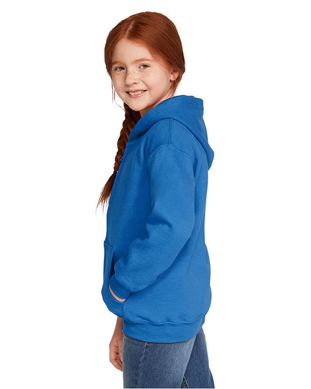 Youth Heavy Blend? Full-Zip Hooded Sweatshirt