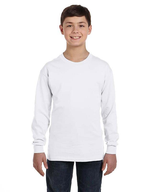 Youth Heavy Cotton Long-Sleeve T-Shirt