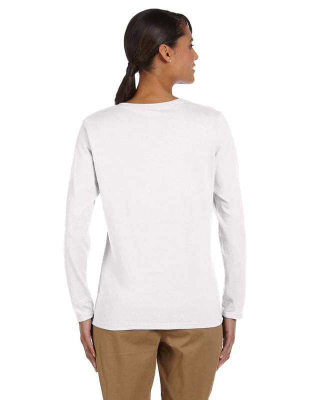 Ladies' Heavy Cotton Long-Sleeve T-Shirt