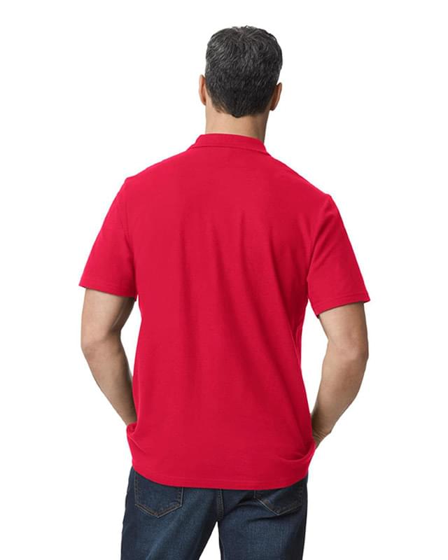 Men's Softstyle Double Pique Polo