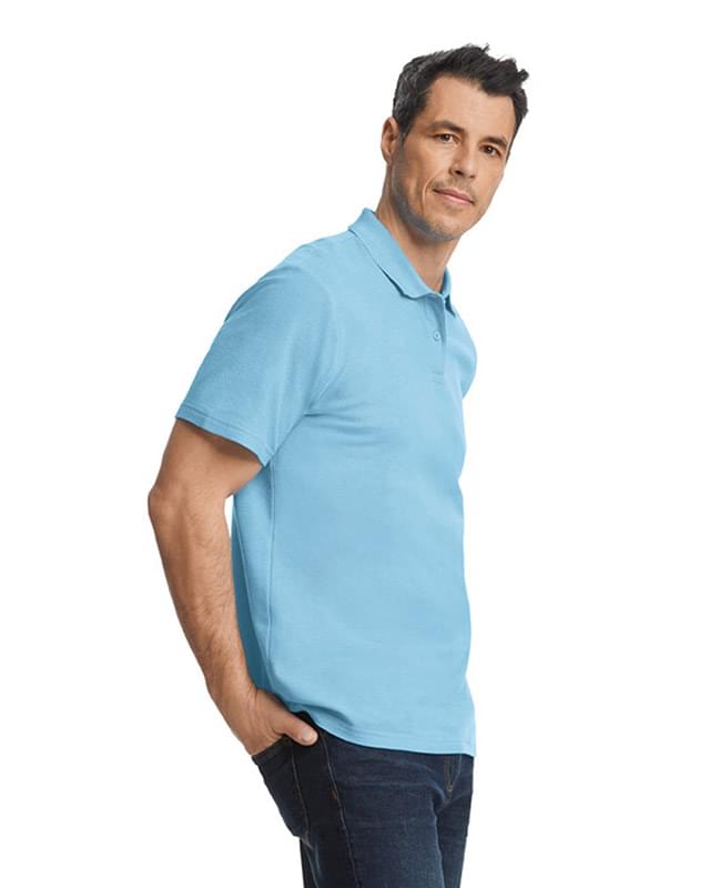 Men's Softstyle Double Pique Polo