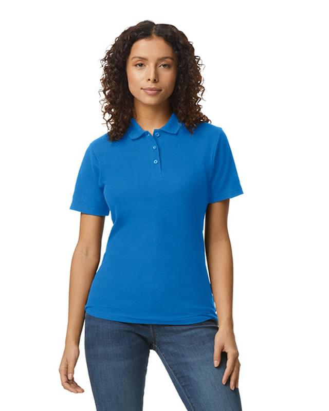 Ladies' Softstyle Double Pique Polo