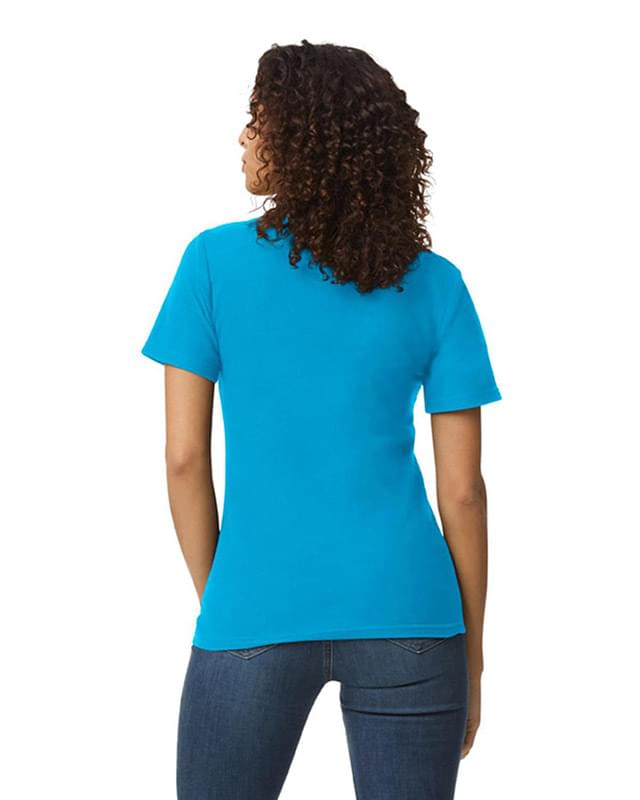 Ladies' Softstyle Double Pique Polo