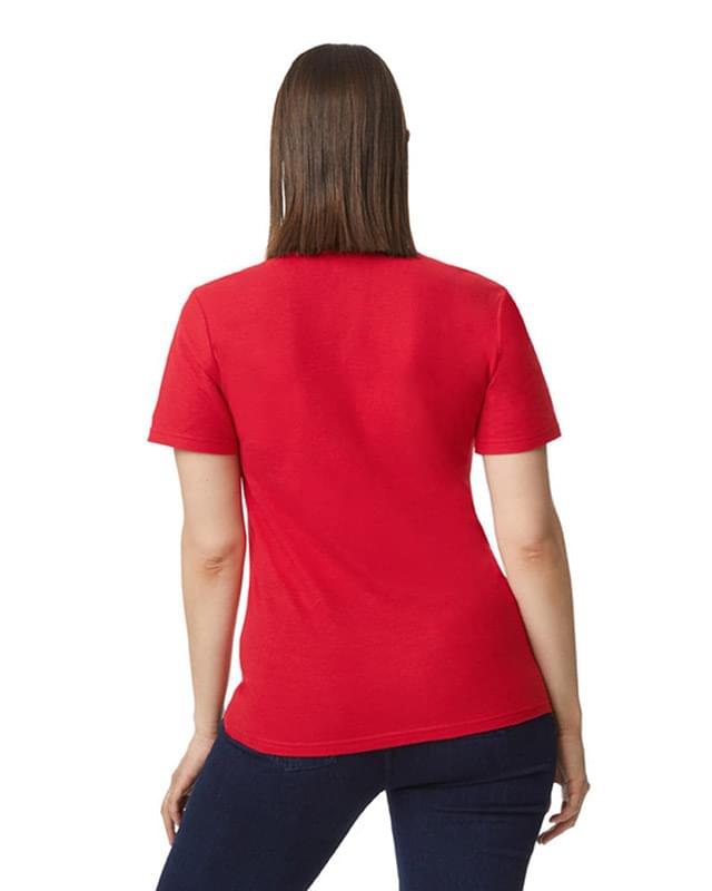 Ladies' Softstyle Double Pique Polo