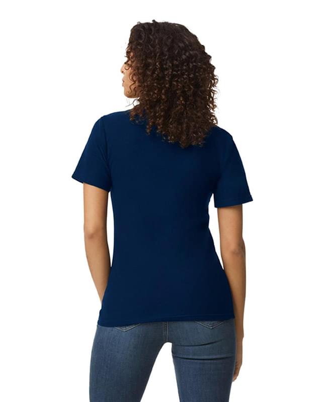 Ladies' Softstyle Double Pique Polo