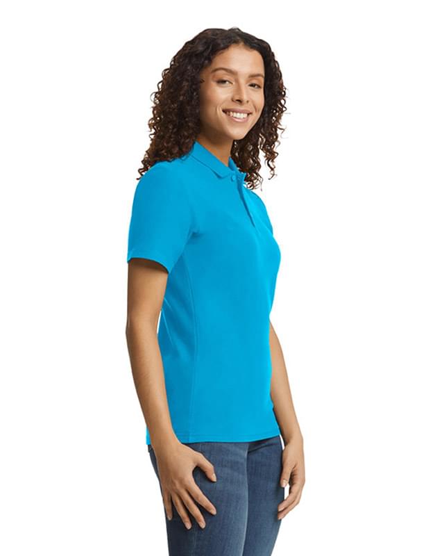 Ladies' Softstyle Double Pique Polo