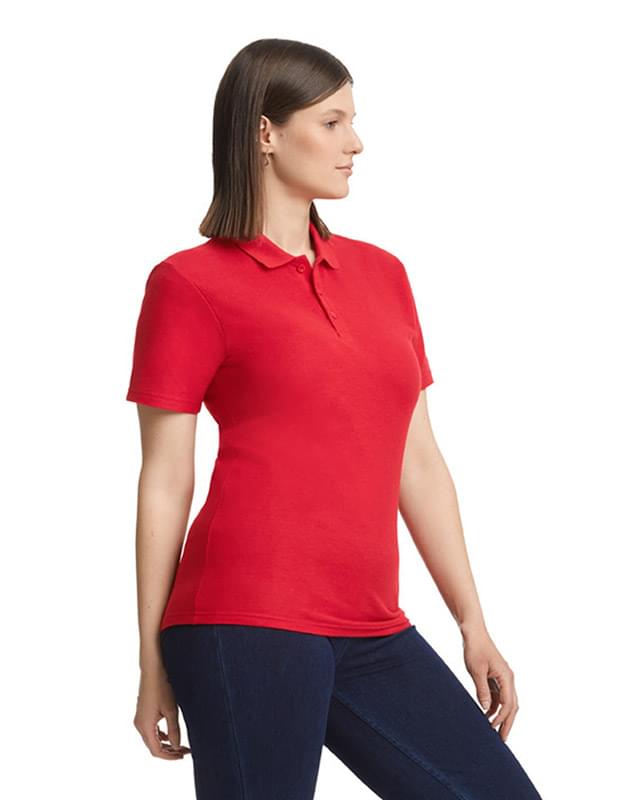 Ladies' Softstyle Double Pique Polo