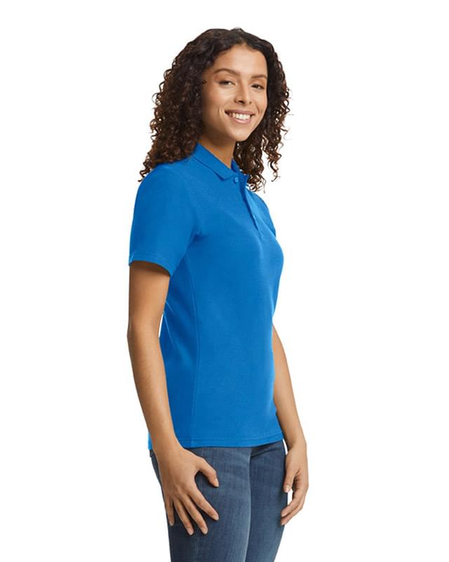 Ladies' Softstyle Double Pique Polo