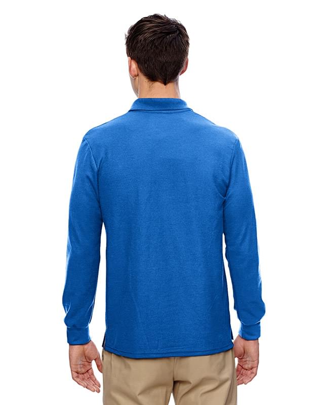 Adult Double Piqu Long-Sleeve Polo Adult Double Piqu Long-Sleeve Polo